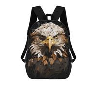 sinyumoney Eagle Animals Sac À Dos Scolaire Enfant Tendance Et Décontracté, Sac À Dos Imprimé En 3D Pour Garçon, Grand Sac À Dos 17inch