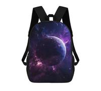 sinyumoney Earth Collision Sac À Dos Avec Poche, Sacs À Dos Imprimés En 3D, Sacs De Voyage, Sacs À Livres, Sacs D'école Pour Enfants 17inch