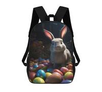 sinyumoney Easter Bunny V Sacs À Dos Pour Enfants, Sac D'école Imprimé En 3D, Cartable Pour Enfants, Sac De Voyage, Sac À Dos Garçon Fille, Sac D'école Pour Enfants 17inch