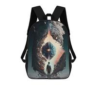 sinyumoney Eclipse of The Mind Sac À Dos Enfant, Cartable, Sac D'école, Motif Dessin Animé 3D, Sac Pour Ordinateur Portable, Pour Garçons Et Filles 17inch