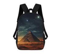 sinyumoney Egyptian Pyramids Sacs À Dos Pour Enfants, Sac À Dos Scolaire, Sac À Dos Imprimé En 3D Pour Enfants, Sac À Dos De Voyage, Sac À Livres, Sac D'école Pour Enfants 17inch