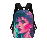 sinyumoney Electric Curly Dream Sac À Dos Imprimé 3D Pour Enfants, Sac À Dos Léger Pour Écoliers Et Écoliers, Sac À Goûter Pour La Crèche 17inch