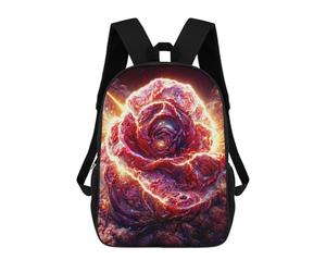 sinyumoney Electric Rose Symphony Sac À Dos Imprimé 3D Pour Enfants, Sac À Dos Léger Pour Écoliers Et Écoliers, Sac À Goûter Pour La Crèche 17inch