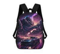 sinyumoney Electric Storm Speed Sacs À Dos Décontractés Pour Enfants, Sacs D'école Pour Adolescents, Filles Et Garçons, Sacs À Dos Pour Livres 17inch