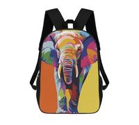 sinyumoney Elephant Art Sacs À Dos Imprimés En 3D Pour Enfants, Sacs D'école Tendance Pour Garçons, Sacs De Voyage, Sacs Scolaires Pour Élèves Du Primaire 17inch