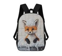 sinyumoney Elephant in A Bath Sac À Dos Enfant Tendance Et Amusant, Sac À Dos Pour Garçons Et Adolescents, Sac D'école Imprimé En 3D Pour Garçons 17inch