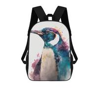 sinyumoney Emperor Penguin Sac À Dos Scolaire Pour Filles Et Garçons, Sac À Dos Avec Poche, Sac À Dos Tendance Pour Enfants 17inch
