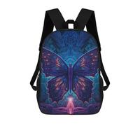 sinyumoney Enchanted Butterfly Artwork Sac À Dos Enfant, Sac À Dos Anime, Grand Sac À Dos Enfant, Sac À Dos Imprimé En 3D Pour Enfants, Cartable, Cartable Pour Garçons Et Filles 17inch