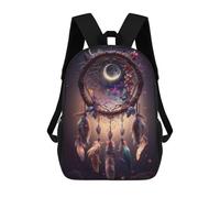 sinyumoney Enchanted Celestial Dreamcatcher Sacs À Dos Décontractés Pour Enfants, Sacs D'école Pour Adolescents, Filles Et Garçons, Sacs À Dos Pour Livres 17inch