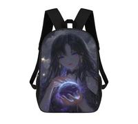 sinyumoney Enchanted Celestial Sphere Sac À Dos Scolaire Pour Enfants, Imprimé En 3D, Tendance Et Décontracté, Pour Garçons, Élèves Du Primaire Et Du Collège 17inch