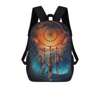 sinyumoney Enchanted Dreamcatcher Sky Sacs À Dos Scolaires Pour Garçons Et Filles, Sacs À Dos Décontractés Pour Le Sport, Sacs À Dos De Grande Capacité Pour L'école Primaire 17inch