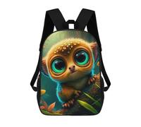 sinyumoney Enchanted Forest Critter Sac À Dos Enfant, Cartable, Sac D'école, Motif Dessin Animé 3D, Sac Pour Ordinateur Portable, Pour Garçons Et Filles 17inch