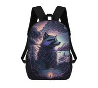 sinyumoney Enchanted Forest Encounter Sacs À Dos Pour Enfants, Sac À Dos Scolaire Imprimé En 3D Pour Enfants, Sac À Dos De Voyage, Sac À Livres Pour Enfants 17inch Sac D'école
