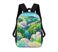 sinyumoney Enchanted Forest Skyward View Sacs À Dos Décontractés Pour Enfants, Sacs D'école Pour Adolescents, Filles Et Garçons, Sacs À Dos Pour Livres 17inch