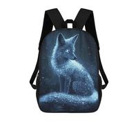 sinyumoney Enchanted Glowing Fox -1 Sacs À Dos Pour Enfants 17inch Sac À Dos Scolaire, Sac D'école Imprimé En 3D Pour Garçons, Élèves Du Primaire Et Du Collège