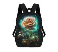 sinyumoney Enchanted Glowing Rose Sac À Dos Enfant, Sac À Dos Anime, Grand Sac À Dos Enfant, Sac À Dos Imprimé En 3D Pour Enfants, Cartable, Cartable Pour Garçons Et Filles 17inch
