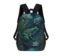 sinyumoney Enchanted Night Garden Scene Sacs À Dos Pour Enfants, Cartables, Sacs À Dos Scolaires Imprimés En 3D, Sacs À Dos De Voyage Tendance Pour Enfants (primaire, Collège) 17inch