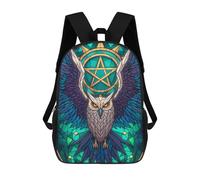 sinyumoney Enchanted Owl Sacs À Dos Pour Enfants, Cartables, Sacs À Dos Scolaires Imprimés En 3D, Sacs À Dos De Voyage Tendance Pour Enfants (primaire, Collège) 17inch