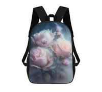 sinyumoney Enchanted Rose Fantasy Sac À Dos Scolaire Pour Enfants Imprimé En 3D, Idéal Pour Les Voyages Et Les Livres 17inch