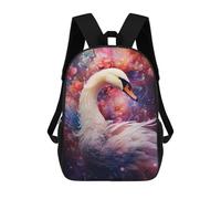 sinyumoney Enchanted Swan Fantasy Sac À Dos Scolaire Pour Enfants, Sac À Dos De Voyage Décontracté, Grand Sac À Dos Pour Garçons Et Filles 17inch