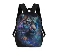 sinyumoney Enchanted Tiger Fantasy Artwork Sac À Dos Scolaire, Sac De Voyage, Sac À Dos Universitaire Pour Garçons/filles/adolescents 17inch