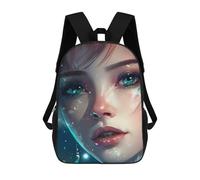 sinyumoney Enchanted Waterfall Portrait Sacs À Dos Scolaires Pour Enfants, Sac D'école Imprimé En 3D Pour Garçons, Élèves Du Primaire Et Du Collège 17inch