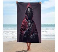 sinyumoney Ensemble de Serviettes de Plage « Coup de maître de la peste » : absorbantes et Douces pour la Peau, qualité hôtelière, 130 cm x 80 cm.