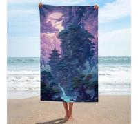 sinyumoney Ensemble de Serviettes de Plage House on The Rock Basics : Serviette de Plage légère à séchage Rapide, Ultra Douce, qualité hôtelière, 130 cm x 80 cm