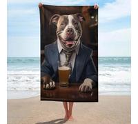 sinyumoney Ensemble de Serviettes XL Bully in The PU Basics, Ultra Douces, de qualité hôtelière, 130 cm x 80 cm.