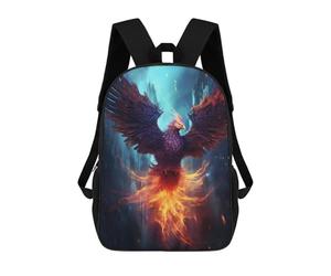 sinyumoney Epic Rainy Phoenix Sac À Dos Pour Enfants, Impression 3D, Sac D'école Pour Garçons Et Filles, Sac À Dos Tendance Et Décontracté Pour Écoliers 17inch