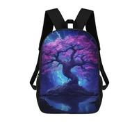 sinyumoney Epic Tree in Water Sac À Dos Imprimé En 3D Pour Enfants, Sac D'école Grande Capacité, Sac De Voyage, Sac À Livres, Sac À Dos Scolaire Pour Enfants 17inch