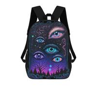 sinyumoney Esoteric Vision Sac À Dos Imprimé En 3D, Sac D'école Décontracté Et Tendance Pour Enfants, Sac D'école Pour Garçons, Collégiens 17inch