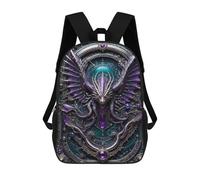 sinyumoney Eternal Dragon Wings Sacs À Dos Scolaires Pour Garçons Et Filles, Sacs À Dos Décontractés Pour Le Sport, Sacs À Dos De Grande Capacité Pour L'école Primaire 17inch