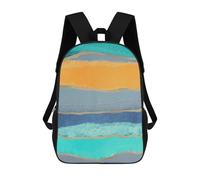 sinyumoney Expressive Collage 1 Sacs À Dos Pour Enfants, Sac À Dos Scolaire, Sac À Dos Imprimé En 3D Pour Enfants, Sac À Dos De Voyage, Sac À Livres, Sac D'école Pour Enfants 17inch