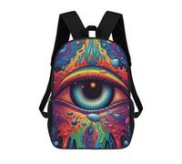 sinyumoney Eye Artwork-2 Sac À Dos Enfant, Sac À Dos Anime, Grand Sac À Dos Enfant, Sac À Dos Imprimé En 3D Pour Enfants, Cartable, Cartable Pour Garçons Et Filles 17inch