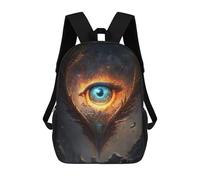 sinyumoney Eye of The Phoenix Sacs À Dos Imprimés En 3D Pour Enfants, Sacs D'école Tendance Pour Garçons, Élèves Du Primaire Et Du Collège 17inch