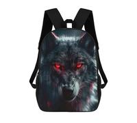 sinyumoney Eyes of The Night Sac À Dos Scolaire Pour Enfants Imprimé En 3D, Idéal Pour Les Voyages Et Les Livres 17inch