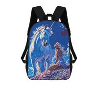 sinyumoney Fairy Tale Sac À Dos Scolaire Pour Adolescents, Imprimé En 3D, Ajustable, À Poches Tendance, Pour Enfants, Garçons, Filles, Étudiants Et Adolescents 17inch