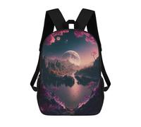 sinyumoney Fantasy Alien Landscape Sacs À Dos Scolaires Pour Enfants, Sac D'école Imprimé En 3D Pour Garçons, Élèves Du Primaire Et Du Collège 17inch