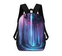 sinyumoney Fantasy Cave Crystal Sacs À Dos Pour Enfants, Cartables Imprimés En 3D, Sacs À Dos Pour Élèves Du Primaire Et Du Collège, Garçons Et Filles 17inch