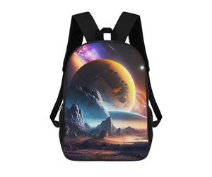 sinyumoney Fantasy Celestial Horizons Sac À Dos Imprimé En 3D Pour Enfants, Sac D'école, Sac De Voyage Grande Capacité, Sac À Livres, Sac À Dos Pour Enfants 17inch