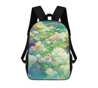 sinyumoney Fantasy Cloud Journey Sacs À Dos Scolaires Pour Garçons Et Filles, Sacs À Dos Décontractés Pour Le Sport, Sacs À Dos De Grande Capacité Pour L'école Primaire 17inch