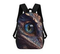 sinyumoney Fantasy Dragon Blue Eye Sacs À Dos Pour Enfants, Cartables Imprimés En 3D, Sacs À Dos Pour Élèves Du Primaire Et Du Collège (garçons Et Filles) 17inch