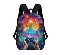 sinyumoney Fantasy Game Controller -14 Sac À Dos Imprimé Pour Enfants, Sac D'école, Sac De Voyage Pour Adultes Et Enfants 17inch