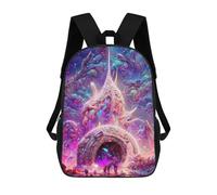 sinyumoney Fantasy Portal to Another World Sacs À Dos Imprimés En 3D Pour Enfants, Sacs D'école Tendance Pour Garçons, Élèves Du Primaire Et Du Collège 17inch
