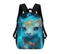 sinyumoney Fantasy Unicorn Art Print-12 Sacs À Dos 17 Pouces Pour Enfants, Sacs D'école Imprimés En 3D Pour Élèves Du Primaire Et Du Collège, Garçons Et Filles
