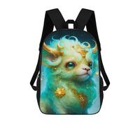sinyumoney Fantasy Unicorn Art Print-6 Sacs À Dos Imprimés En 3D Pour Enfants 17inch Sacs À Dos Tendance Et Décontractés Pour La Journée, Sacs De Voyage, Sacs À Dos D'extérieur Pour Garçons Et Filles