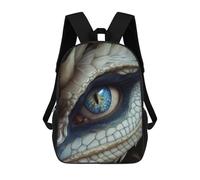 sinyumoney Fantasy White Dragon Eye Sac À Dos, Cartable Imprimé En 3D, Sac À Goûter, Sac À Dos De Voyage, Sac À Dos Entre Amis, Sac À Dos Scolaire Pour Filles Et Garçons 17inch