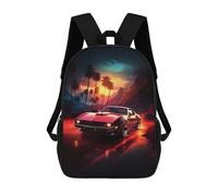 sinyumoney Fast Car Breaks Free Sacs À Dos Imprimés En 3D Pour Enfants, Sacs D'école Tendance Pour Garçons, Sacs De Voyage, Sacs Scolaires Pour Élèves Du Primaire 17inch