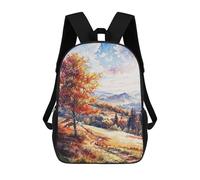 sinyumoney Fiery Autumn Vista Sac À Dos Imprimé En 3D Pour Enfants, Sac D'école, Sac De Voyage Grande Capacité, Sac À Livres, Sac À Dos Pour Enfants 17inch